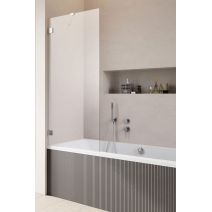 Шторка на ванну Essenza Pro PNJ II 700x1500 хром/прозоре