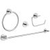 Набір аксесуарів 4 в 1 Grohe Essentials New 40823001