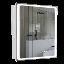 Зеркальный шкаф Aquarius Modena с LED подсветкой 70 Белый