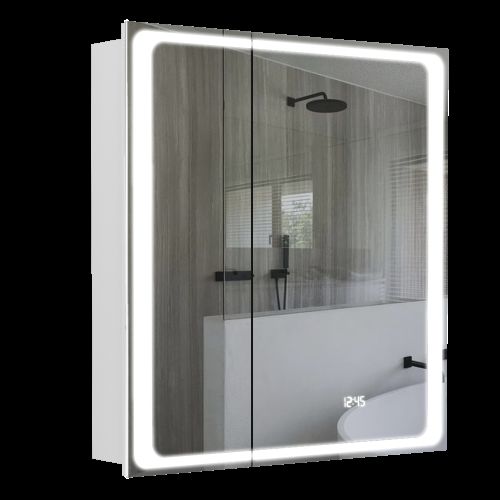 Зеркальный шкаф Aquarius Modena с LED подсветкой 70 Белый