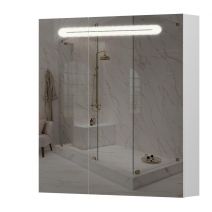 Зеркальный шкаф Aquarius Teffi с LED подсветкой 70 Белый