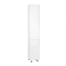 Пенал підлоговий Qtap Scorpio 350х1900х300 White з кошиком для білизни QT1475PN1901KRW