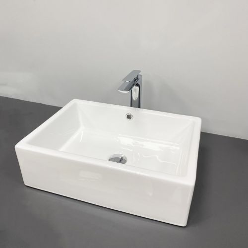 Умивальник (раковина) VBI CASTELLO WHITE накладний Умивальник (раковина) VBI CASTELLO WHITE накладний