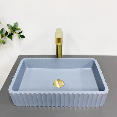 Умивальник (раковина) VBI FLORENTIA BLUE MATT накладний Умивальник (раковина) VBI FLORENTIA BLUE MATT накладний