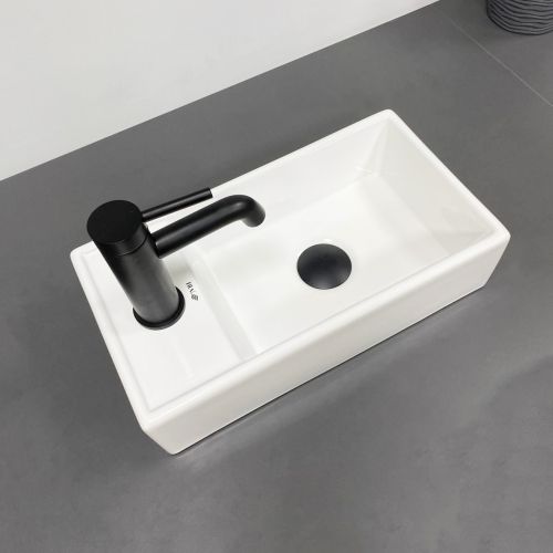 Умивальник (раковина) VBI LAGO R WHITE накладний підвісний Умивальник (раковина) VBI LAGO R WHITE накладний підвісний