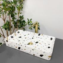 Умивальник (раковина) VBI TRIEST TEĎZO GLOSSY накладний