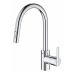 Змішувач для кухні з висувним виливом Grohe Feel 31486001