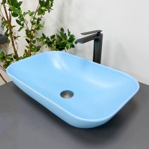 Умивальник (раковина) VBI AVEZZANO BLUE MATT накладний Умивальник (раковина) VBI AVEZZANO BLUE MATT накладний