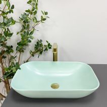 Умивальник (раковина) VBI AVEZZANO GREEN MATT накладний Умивальник (раковина) VBI AVEZZANO GREEN MATT накладний