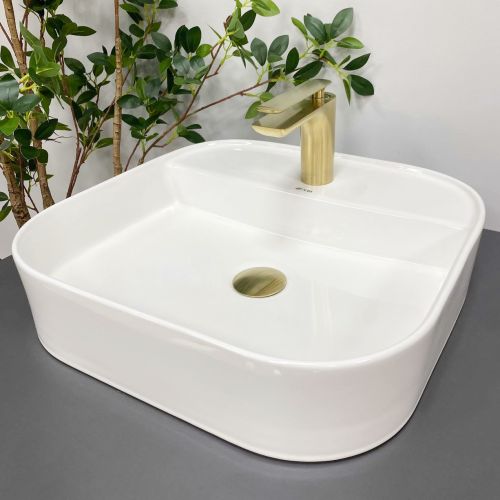 Умивальник (раковина) VBI LESINA 2 WHITE накладний Умивальник (раковина) VBI LESINA 2 WHITE накладний