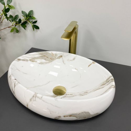 Умивальник (раковина) VBI VENETO AIAX GLOSSY накладний