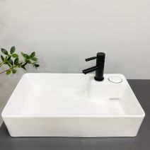 Умивальник (раковина) VBI ALTAMURA M WHITE на пральну машинку