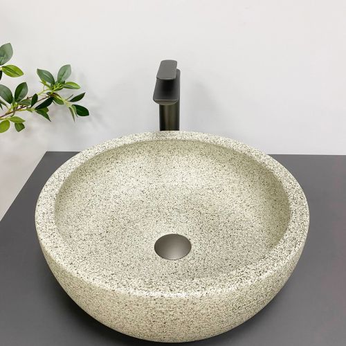 Умивальник (раковина) VBI CORRIDONIA BEIGE STONE MATT накладний Умивальник (раковина) VBI CORRIDONIA BEIGE STONE MATT накладний