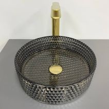 Умивальник (раковина) VBI SEPINO BLACK накладний Умивальник (раковина) VBI SEPINO BLACK накладний