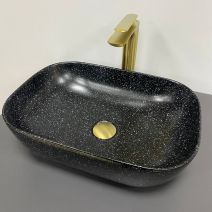 Умивальник (раковина) VBI RAVENNA SPACE BLACK MATT накладний Умивальник (раковина) VBI RAVENNA SPACE BLACK MATT накладний