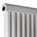 Дизайнерские радиаторы PS Style 1 H-1800 мм, L-405 мм Betatherm, белый, нижнее подключение
