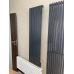 Вертикальный радиатор отопления Blende 1 H-1400 мм, L-394 мм Betatherm (графитовый серый)
