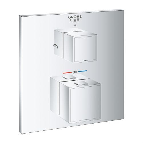 Термостат скрытого монтажа на 2 потребителя Grohe Grohtherm Cube 24154000