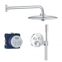 Душевая система скрытого монтажа с термостатом Grohe Grohtherm SmartControl 34744000