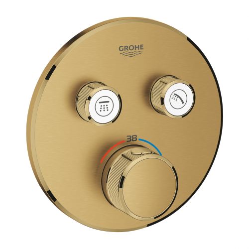 Смеситель скрытого монтажа на 2 потребителя Grohe Grohtherm SmartControl 29119GN0