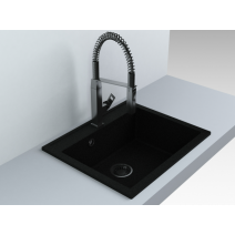 Кухонна мийка Fancy Marble Oregon світло чорний
