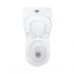 Унітаз-моноблок для підлоги Qtap Swan Ultra Quiet безободковий з сидінням Soft-Close WHITE QT16226080A