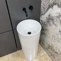 Умивальник (раковина) VBI ATESSA WHITE підлоговий