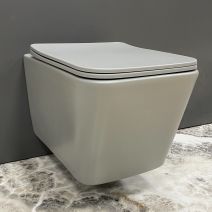 Подвесной унитаз VBI CAPRERA GREY MATT