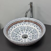 Умывальник (раковина) VBI ARCILE BLUE накладной