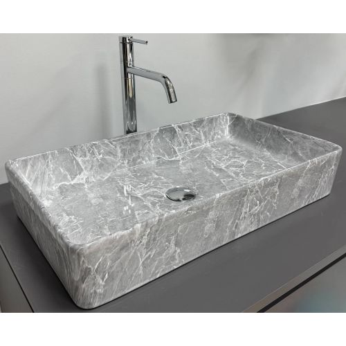 Умивальник (раковина) VBI TRIEST GREY STONE накладний Умивальник (раковина) VBI TRIEST GREY STONE накладний