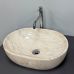 Умивальник (раковина) VBI MODENA S BEIGE STONE GLOSSY накладний