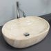 Умивальник (раковина) VBI MODENA S BEIGE STONE GLOSSY накладний