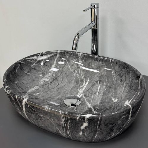 Умывальник (раковина) VBI MODENA S BLACK ONYX накладной Умывальник (раковина) VBI MODENA S BLACK ONYX накладной