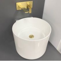 Умивальник (раковина) VBI LEVANTO WHITE накладний підвісний Умивальник (раковина) VBI LEVANTO WHITE накладний підвісний