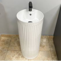 Умывальник (раковина) VBI VINICI WHITE напольный