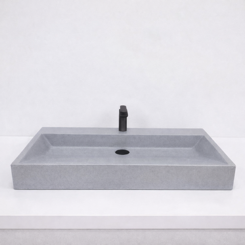 Умивальник (раковина) VBI VIESTE 80 GREY MATT накладний