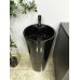 Умывальник (раковина) VBI BOLONIA BLACK GLOSSY напольный