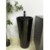 Умывальник (раковина) VBI BOLONIA BLACK GLOSSY напольный