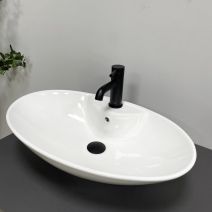 Умивальник (раковина) VBI CAROVILLI WHITE накладний