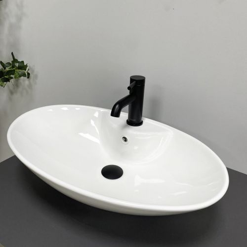 Умивальник (раковина) VBI CAROVILLI WHITE накладний