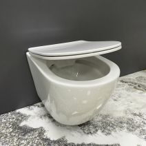 Подвесной унитаз VBI VULCANO M WHITE
