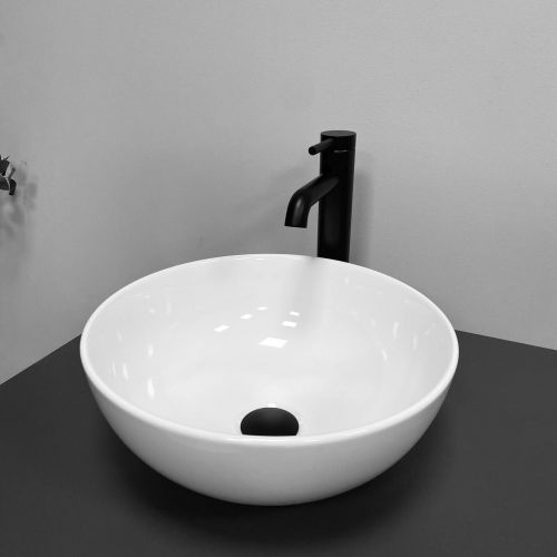 Умивальник (раковина) VBI AMALFI WHITE GLOSSY накладний Умивальник (раковина) VBI AMALFI WHITE GLOSSY накладний