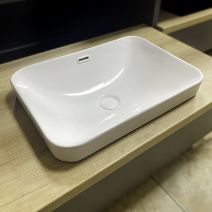 Умивальник (раковина) VBI BITRITTO S WHITE врізний