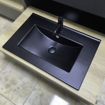 Умивальник (раковина) VBI FERRARA 70 BLACK MATT врізний