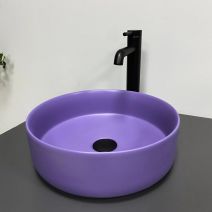 Умивальник (раковина) VBI PRATO LAVENDER MATT накладний Умивальник (раковина) VBI PRATO LAVENDER MATT накладний