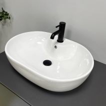 Умивальник (раковина) VBI LISCIA WHITE накладний