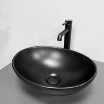 Умивальник (раковина) VBI PARMA BLACK MATT накладний Умивальник (раковина) VBI PARMA BLACK MATT накладний