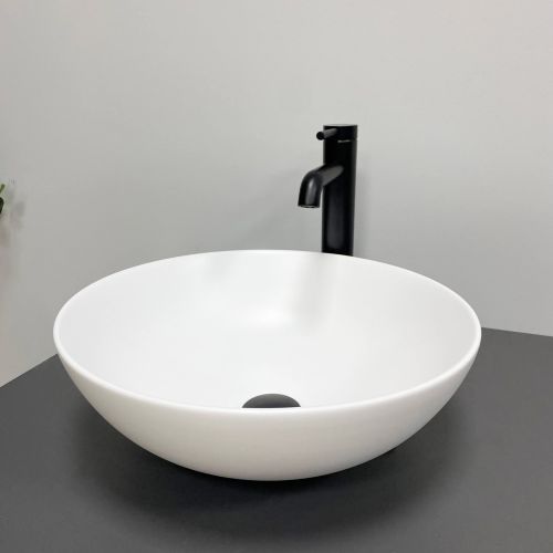 Умивальник (раковина) VBI AMALFI WHITE MATT накладний Умивальник (раковина) VBI AMALFI WHITE MATT накладний