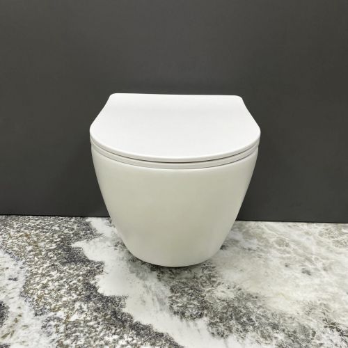 Подвесной унитаз VBI VULCANO WHITE MATT