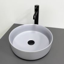 Умивальник (раковина) VBI PRATO LIGHT GREY MATT накладний Умивальник (раковина) VBI PRATO LIGHT GREY MATT накладний